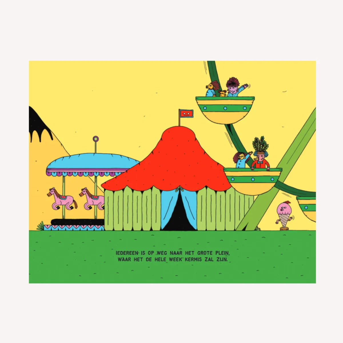 donnie_op_de_kermis_2.webp Fontaine uitgevers Taal & Communicatie | Emoties & Sociaal Gedrag*Donnie op de kermis