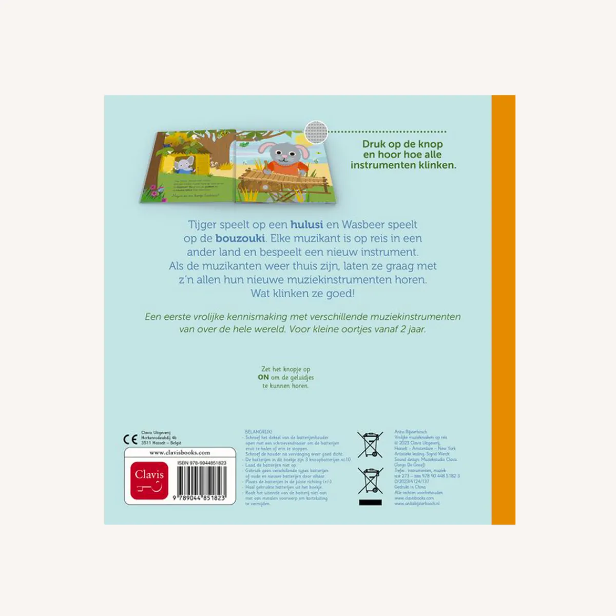 geluidenboek__vrolijke_mu_2.webp Clavis Taal & Communicatie | Concentratie & Geheugen*Geluidenboek - Vrolijke muziekmakers op reis