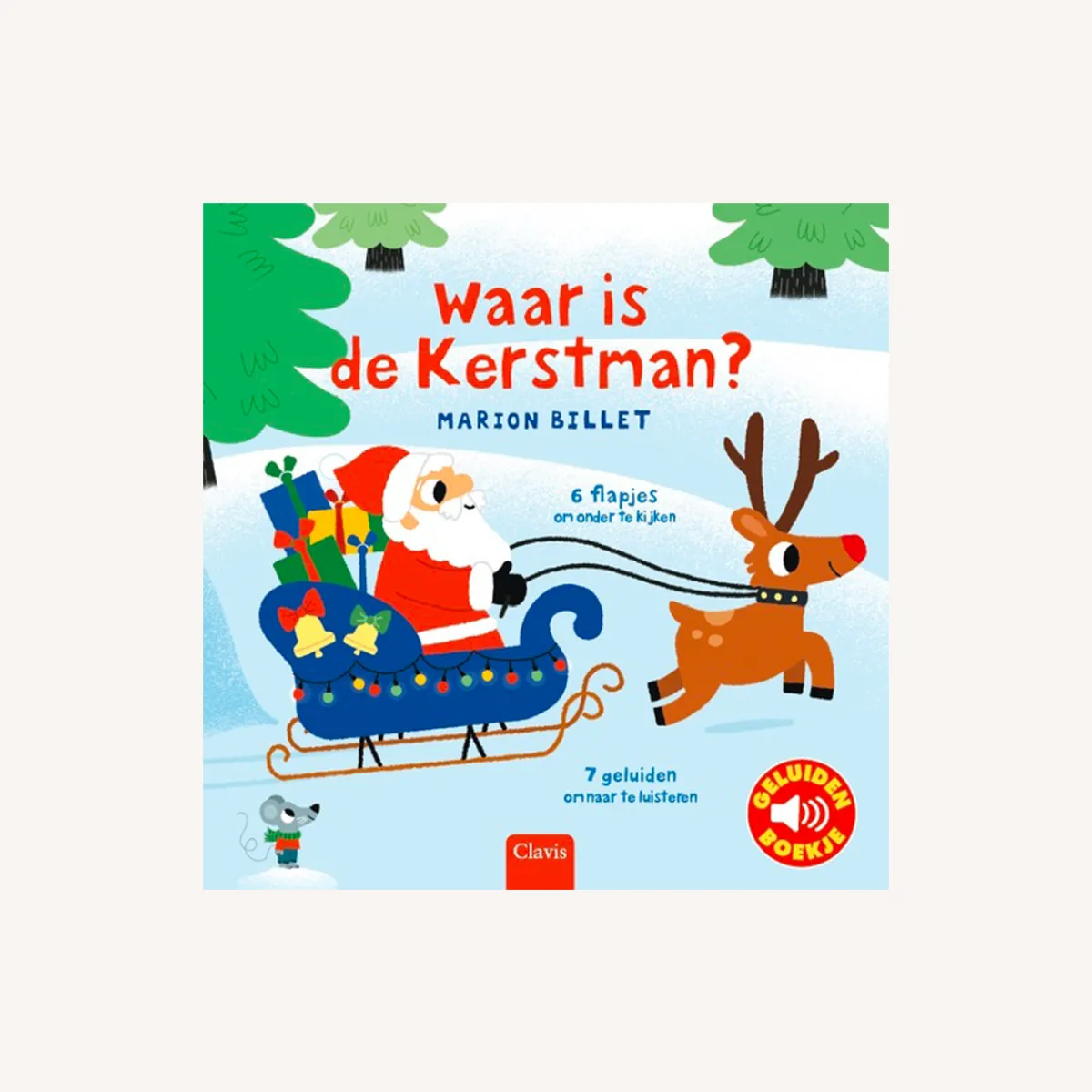 Clavis Taal & Communicatie | Concentratie & Geheugen*Geluidenboek - Waar is de kerstman?