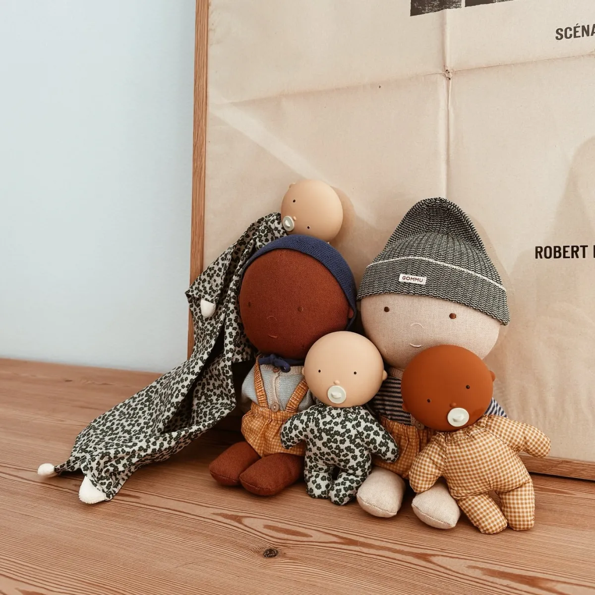 gommu_mini_baby_soft__alm_4.webp We Are Gommu Emoties & Sociaal Gedrag | Creativiteit & Fantasie*Gommu mini baby soft - almond