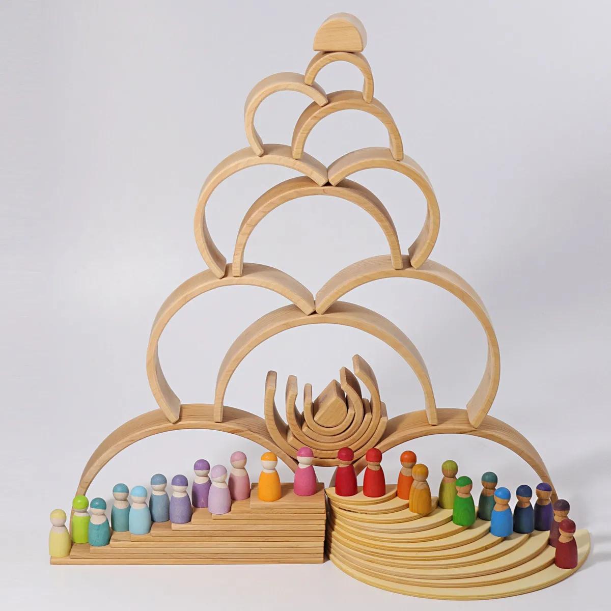 grote_houten_regenboog__n_4.webp Grimm's Motoriek | Creativiteit & Fantasie*Grote Houten Regenboog - Naturel