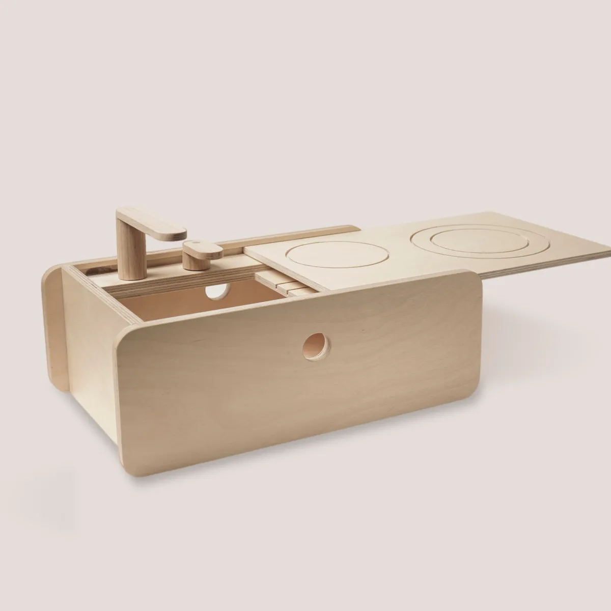 Tré Timber Toys Emoties & Sociaal Gedrag | Creativiteit & Fantasie*Houten keukenbox