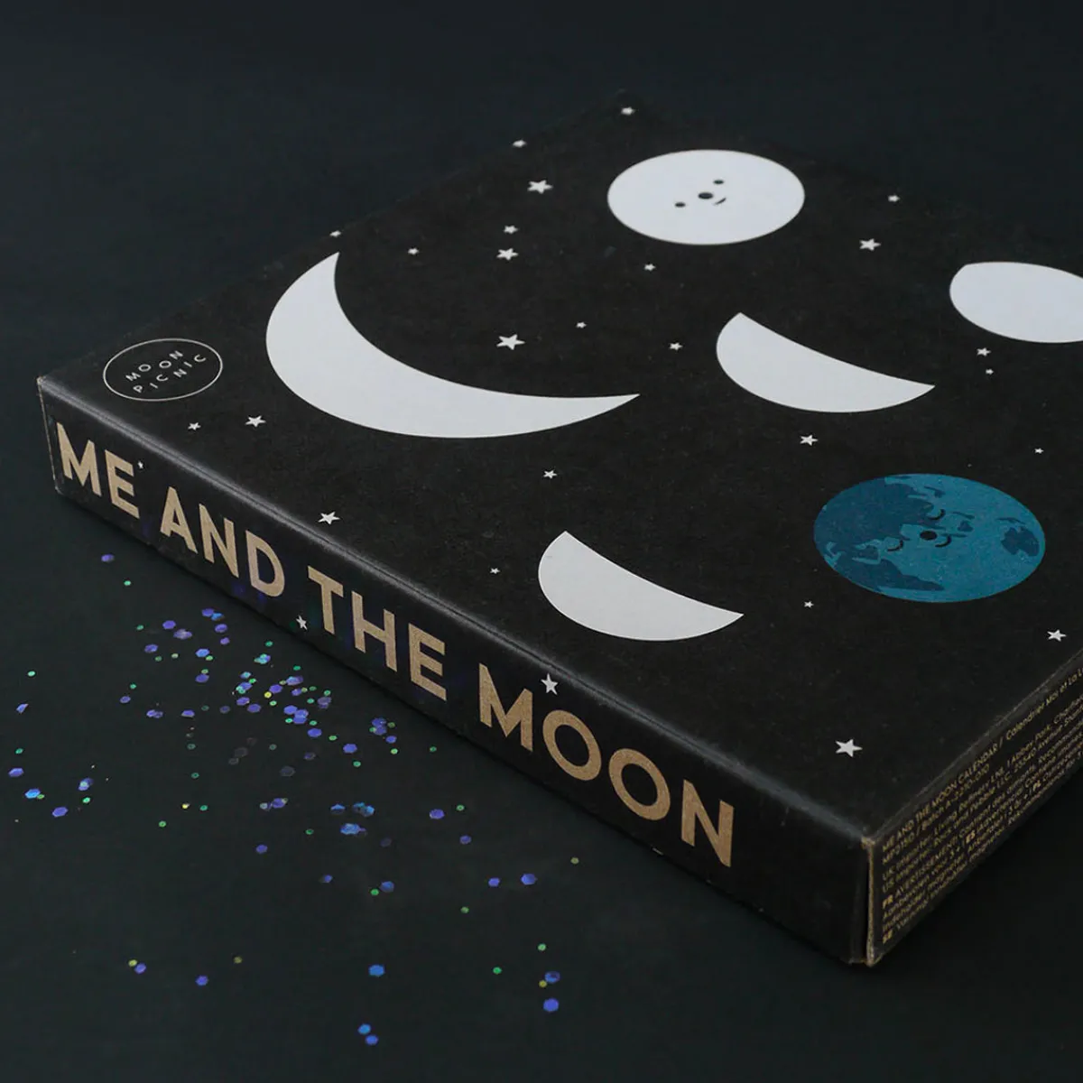 Moon Picnic Milieubewustzijn | Logica & Rekenvaardigheid*Houten maanfase kalender