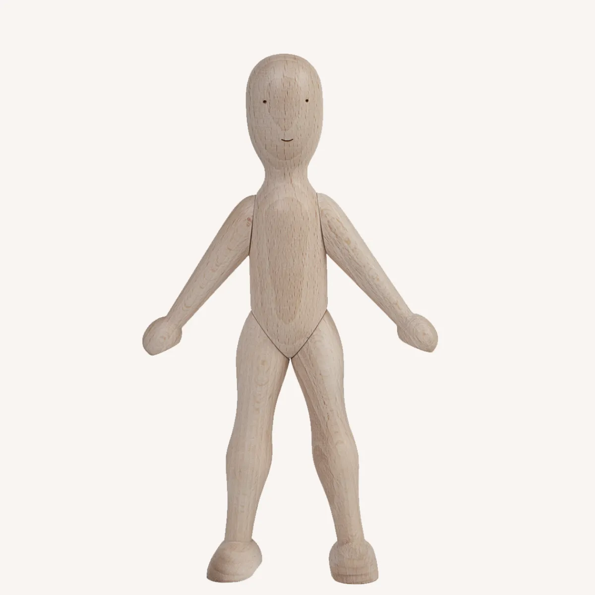 Wooden Story Motoriek | Emoties & Sociaal Gedrag*Houten pop - beuken