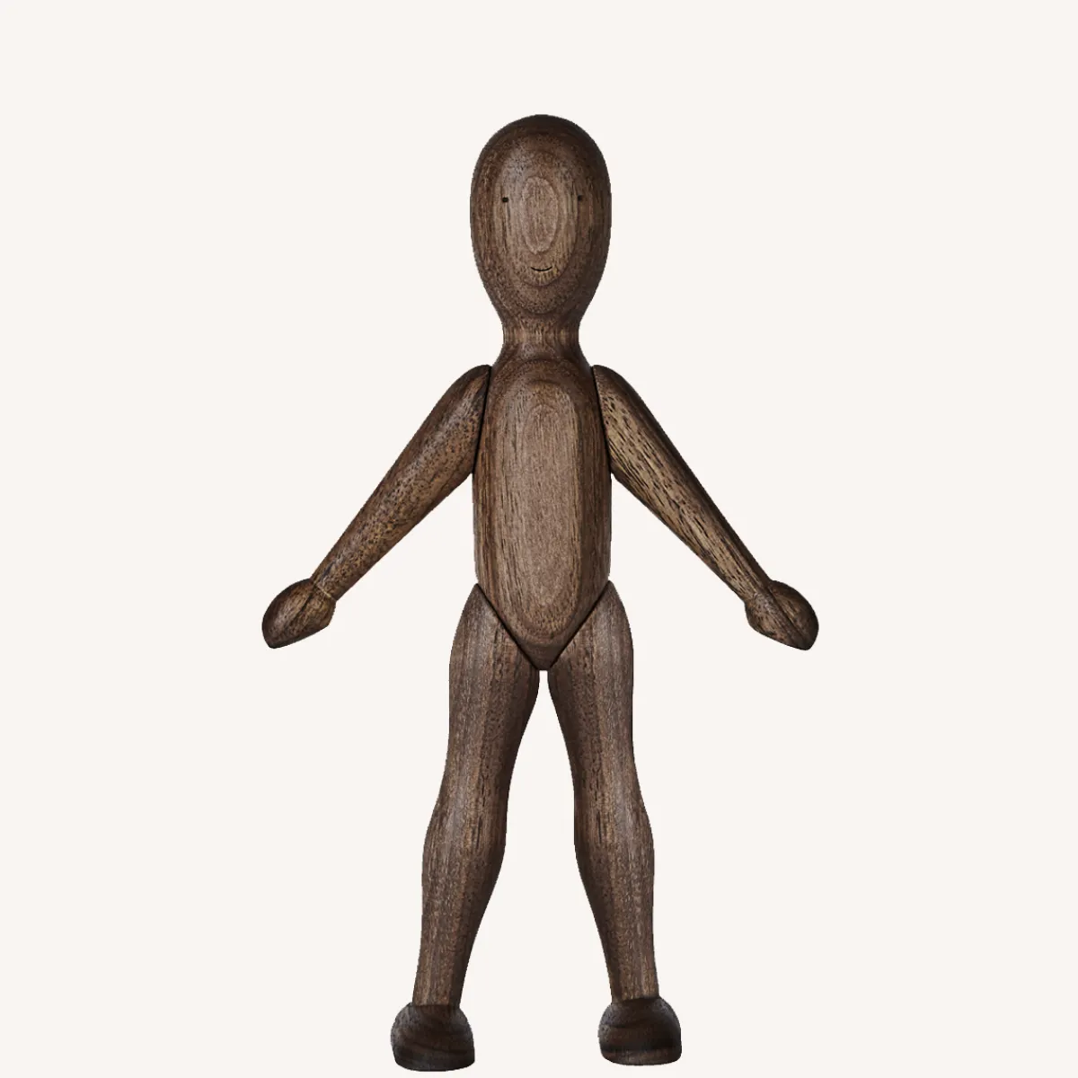 Wooden Story Motoriek | Emoties & Sociaal Gedrag*Houten pop - walnoot