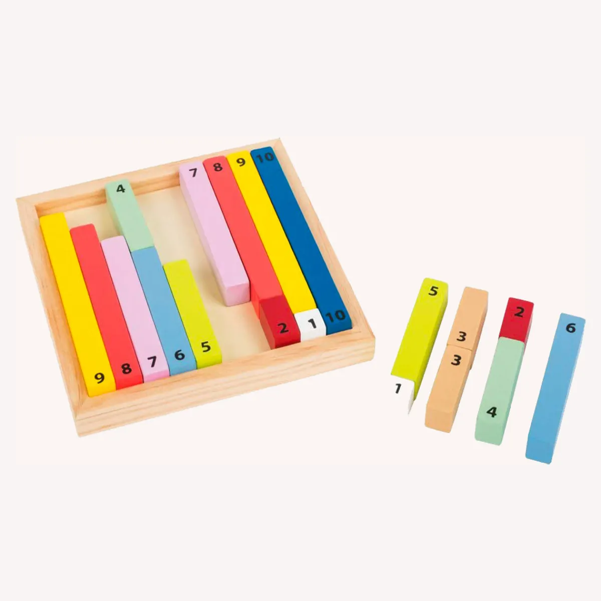 Small foot Logica & Rekenvaardigheid | 5 Jaar*Houten reken sticks