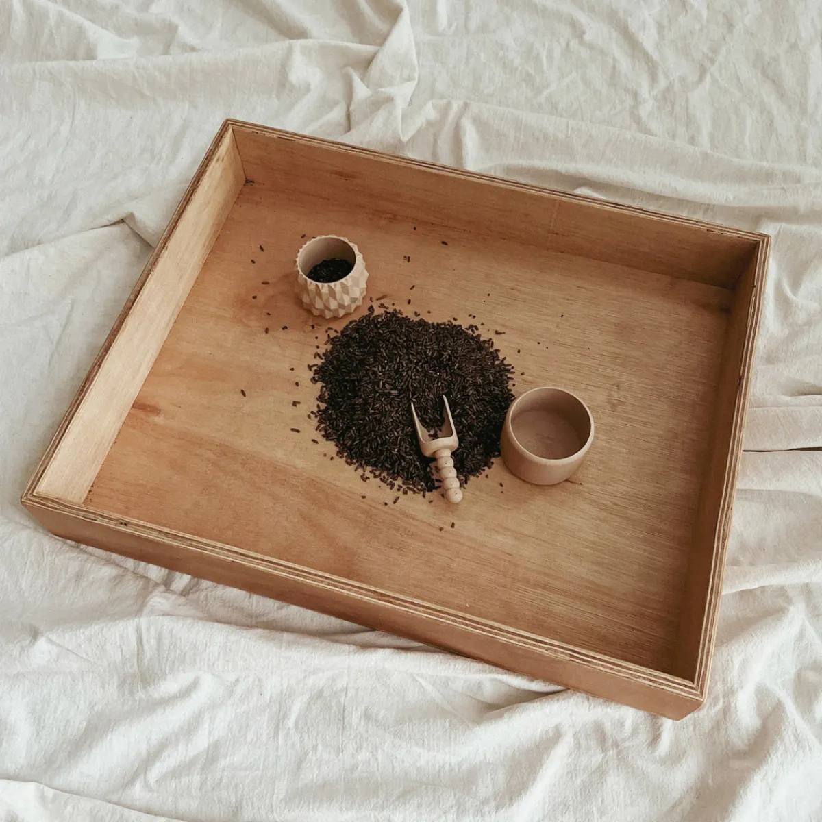 Grennn Zintuigen | Motoriek*Houten speelbak 40x50cm