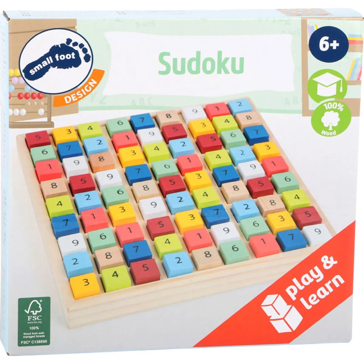 houten_sudoku_spel_4.webp Small foot 5 Jaar | Logica & Rekenvaardigheid*Houten sudoku spel