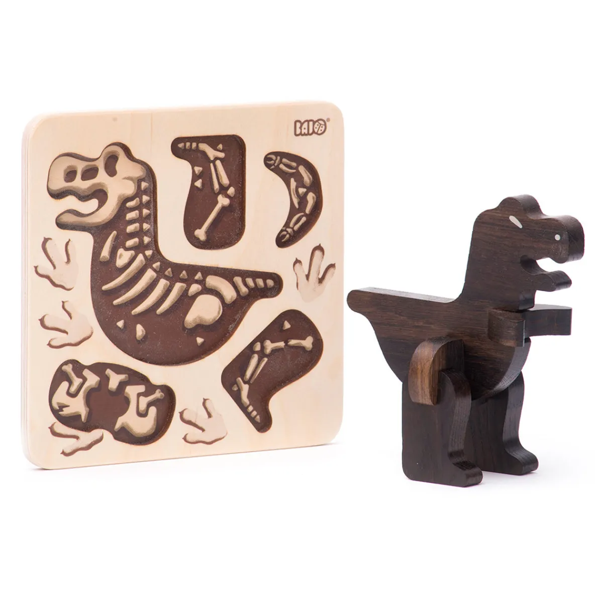 Bajo Ruimtelijk Inzicht | Motoriek*Inlegpuzzel T-rex