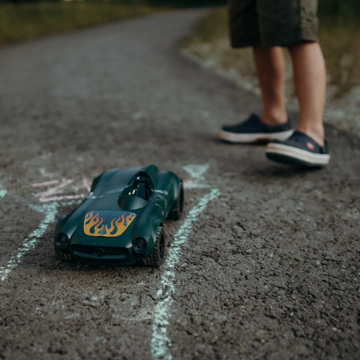 kidycar__bestuurbare_auto_9.webp Kidywolf Ruimtelijk Inzicht | Motoriek*Kidycar - bestuurbare auto - groen