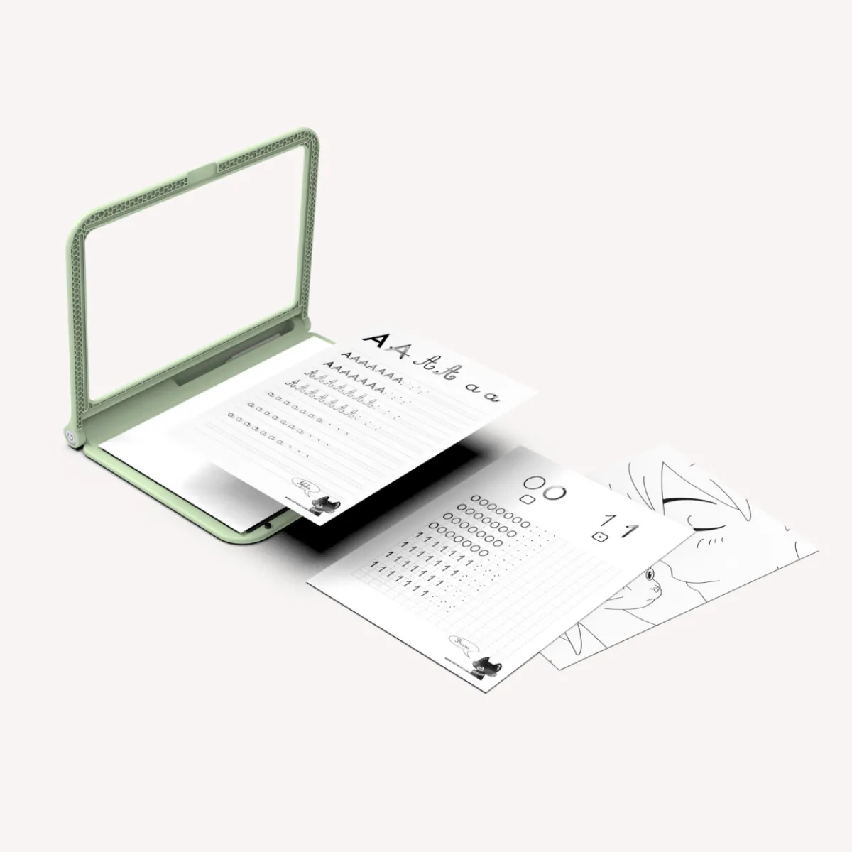 kidydraw_pro__lichtgevend_2.webp Kidywolf Taal & Communicatie | Creativiteit & Fantasie*Kidydraw pro - lichtgevend tweezijdig tekenbord