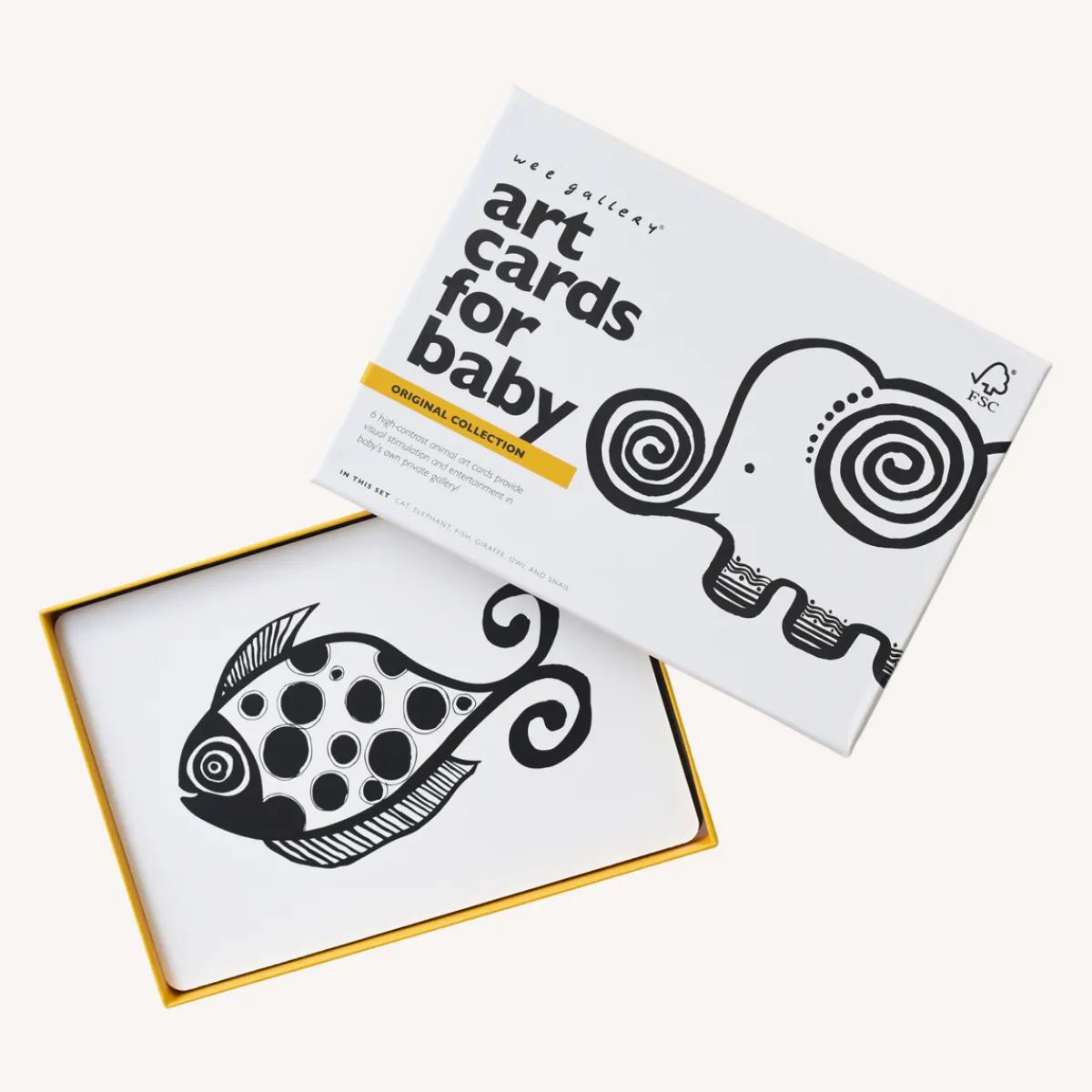 Wee Gallery Zintuigen | Concentratie & Geheugen*Kijkkaarten Art Cards Original