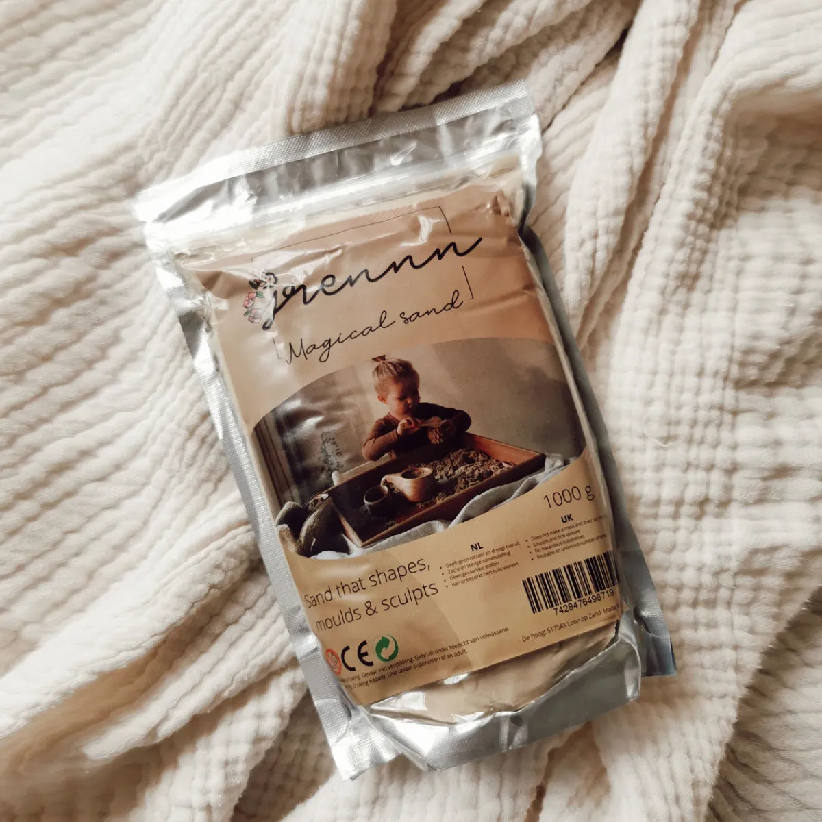 Grennn Zintuigen | Motoriek*Kinetisch zand - Magic sand