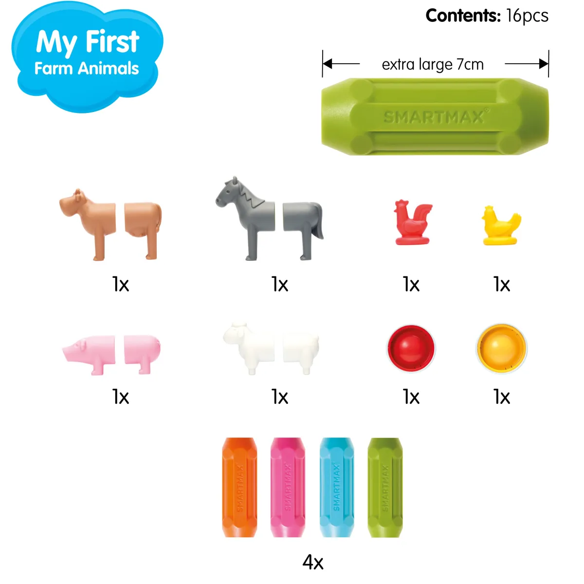 my_first__boerderij_diere_5.webp SmartMax Motoriek | Creativiteit & Fantasie*My first - Boerderij dieren
