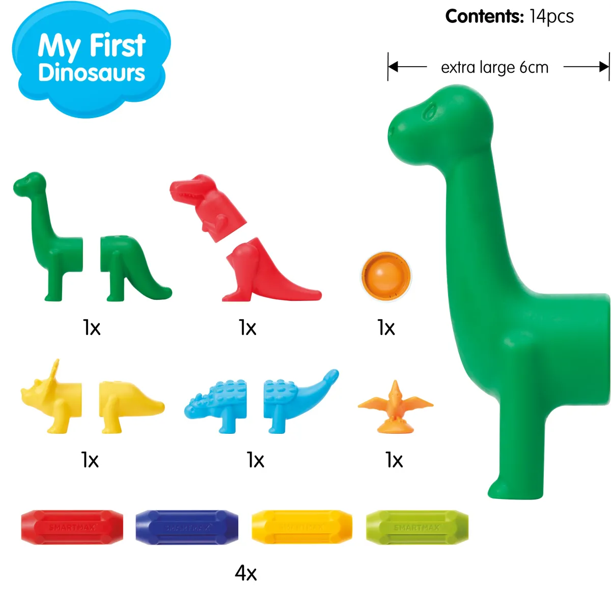 my_first__dinos_4.webp SmartMax Motoriek | Creativiteit & Fantasie*My first - Dino's