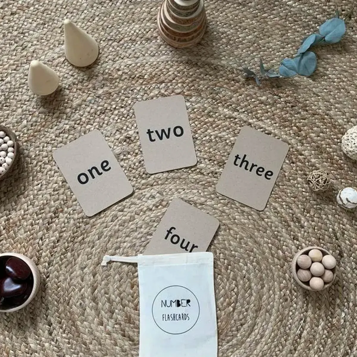 The Little Coach House 5 Jaar | 4 Tot 5 Jaar*Nummerkaarten