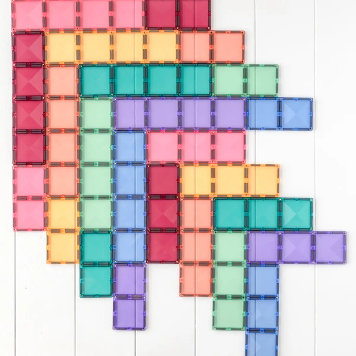 pastel_rectangle_pack_del_2.webp Connetix Ruimtelijk Inzicht | Motoriek*Pastel Rectangle Pack 24-delig