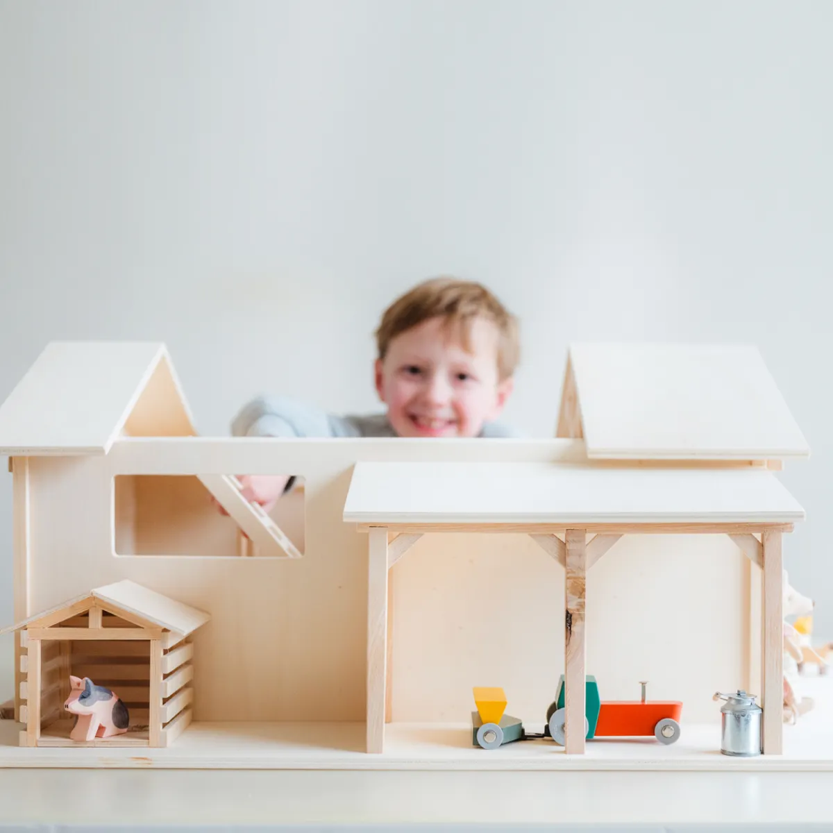 Het houten huis Emoties & Sociaal Gedrag | Creativiteit & Fantasie*Poppenhuis - Barnhouse