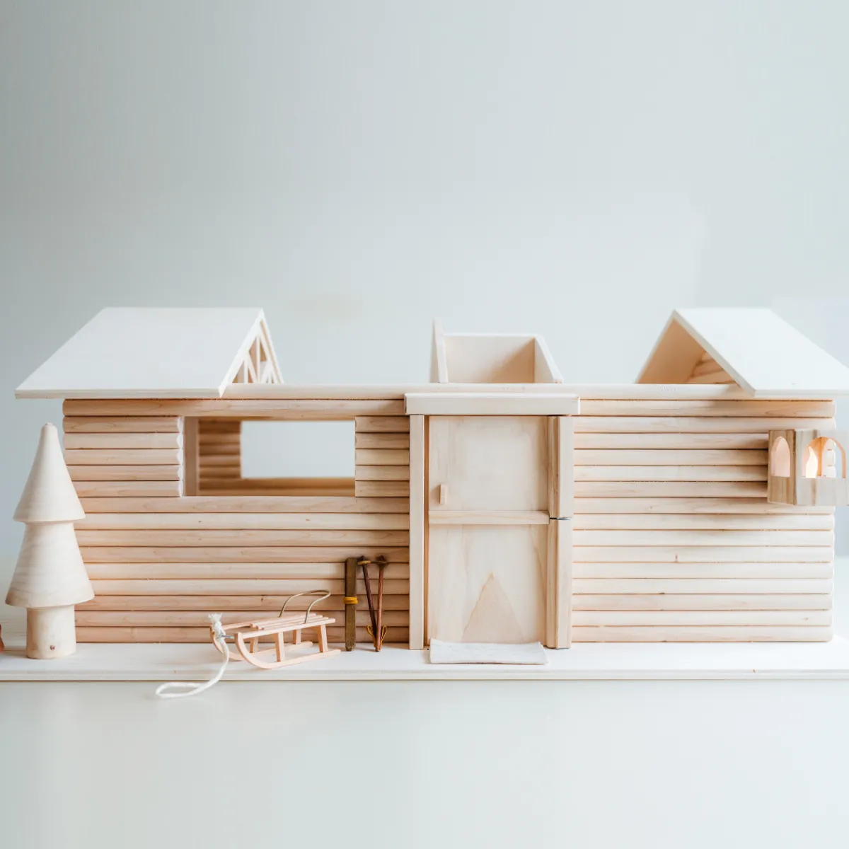 Het houten huis Emoties & Sociaal Gedrag | Creativiteit & Fantasie*Poppenhuis - Boshuis