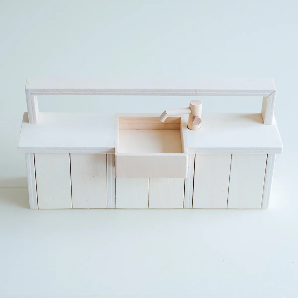 Het houten huis Emoties & Sociaal Gedrag | Creativiteit & Fantasie*Poppenhuis - meubel - keuken groot