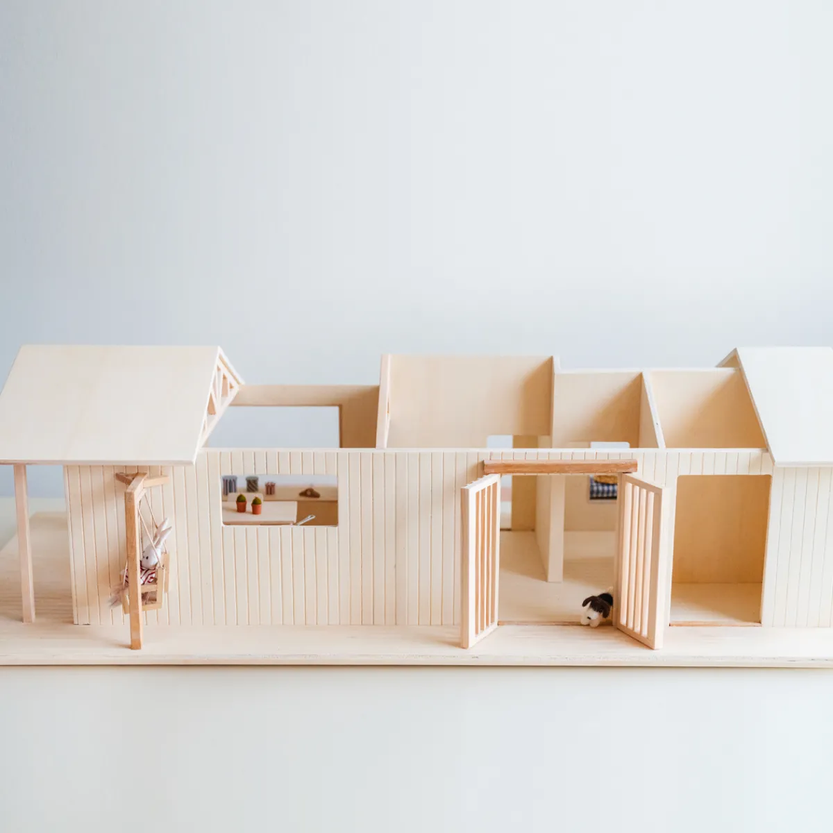 Het houten huis Emoties & Sociaal Gedrag | Creativiteit & Fantasie*Poppenhuis - Schuurwoning