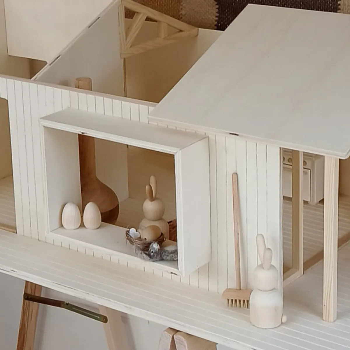 poppenhuis__schuurwoning_6.webp Het houten huis Emoties & Sociaal Gedrag | Creativiteit & Fantasie*Poppenhuis - Schuurwoning