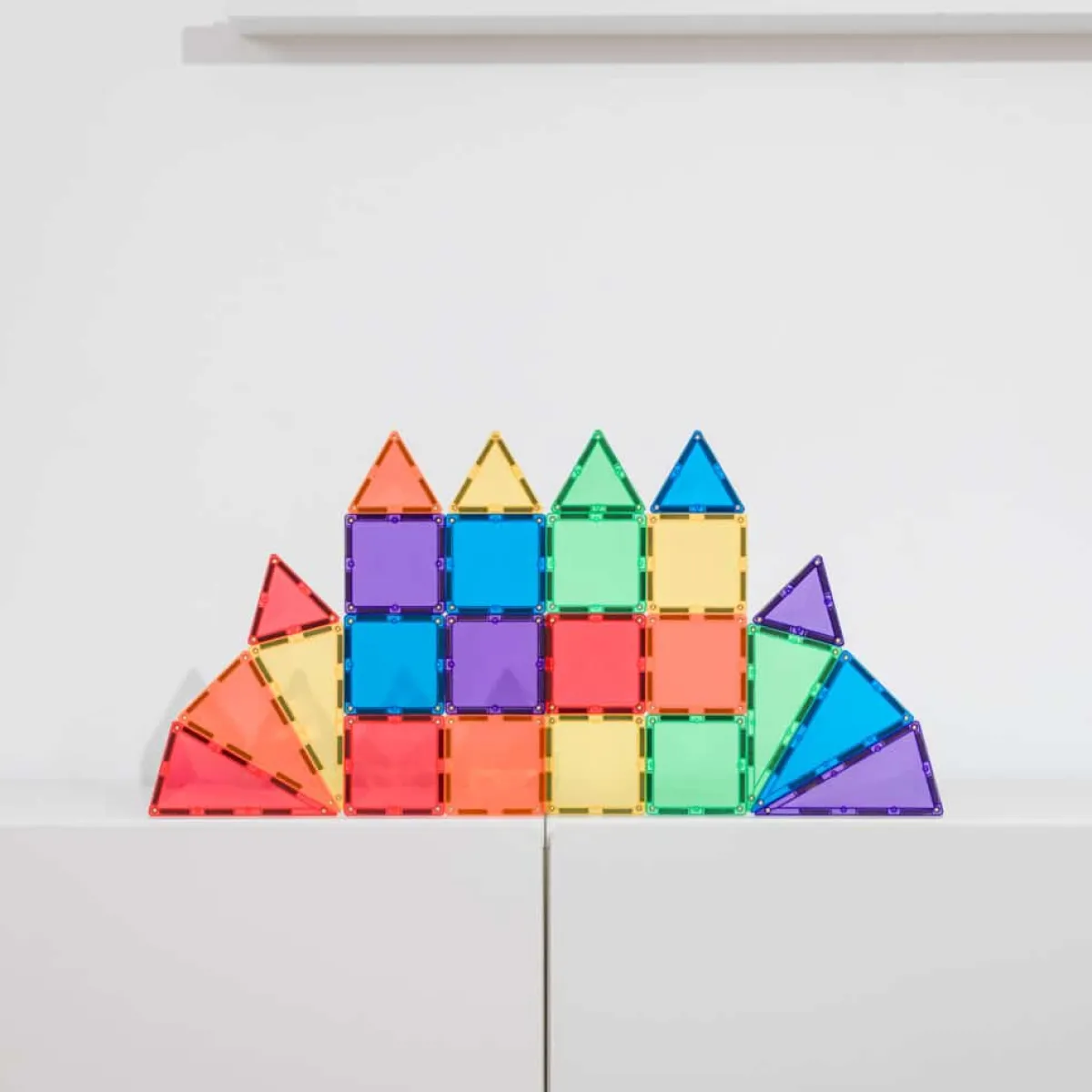 rainbow_mini_pack_delig_3.webp Connetix Ruimtelijk Inzicht | Motoriek*Rainbow Mini Pack 24-delig