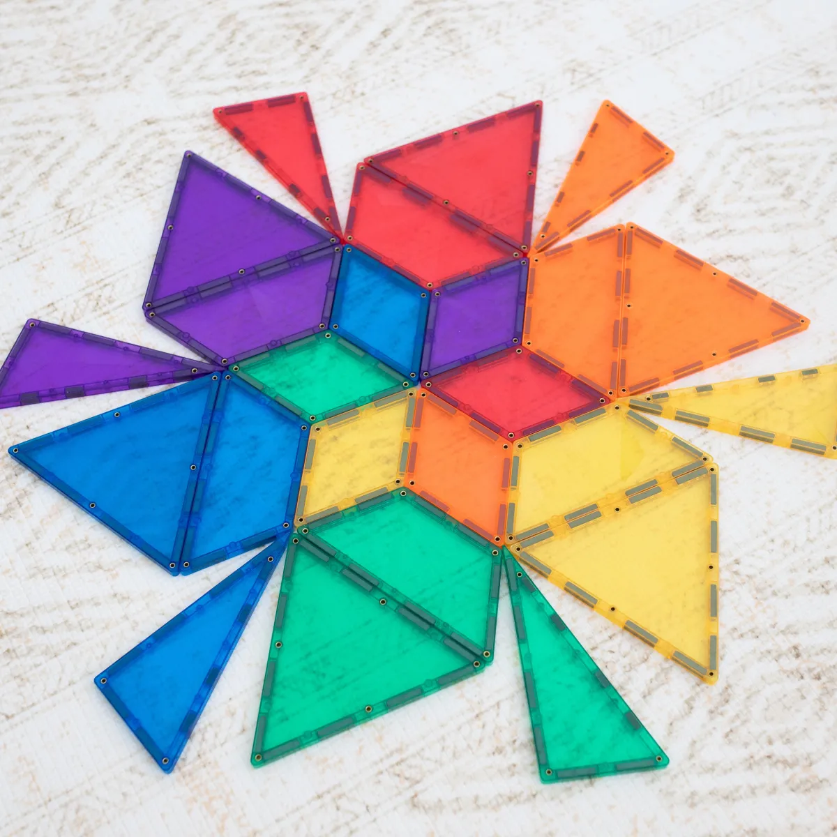 rainbow_shape_expansion_p_5.webp Connetix Ruimtelijk Inzicht | Motoriek*Rainbow Shape Expansion Pack 36-delig