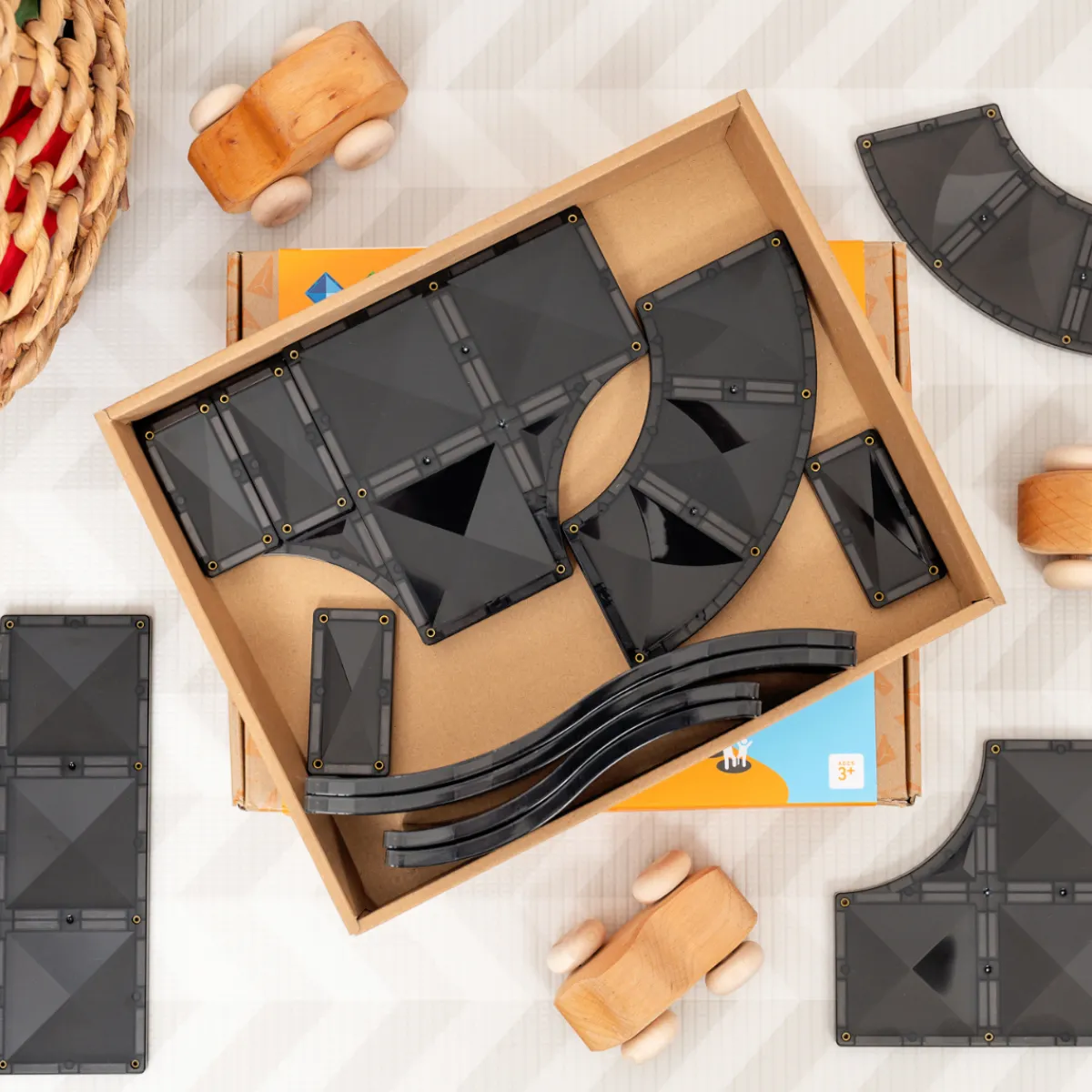 Connetix Ruimtelijk Inzicht | Motoriek*Ramps & Intersections Pack 16 pc