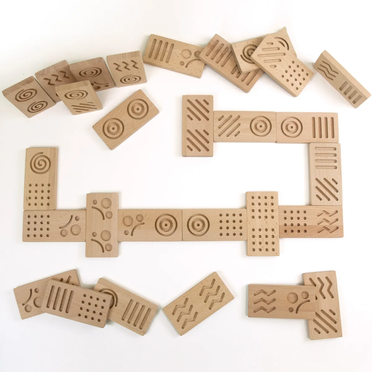 sensorisch_domino_2.webp Andreu toys Zintuigen | Ruimtelijk Inzicht*Sensorisch domino