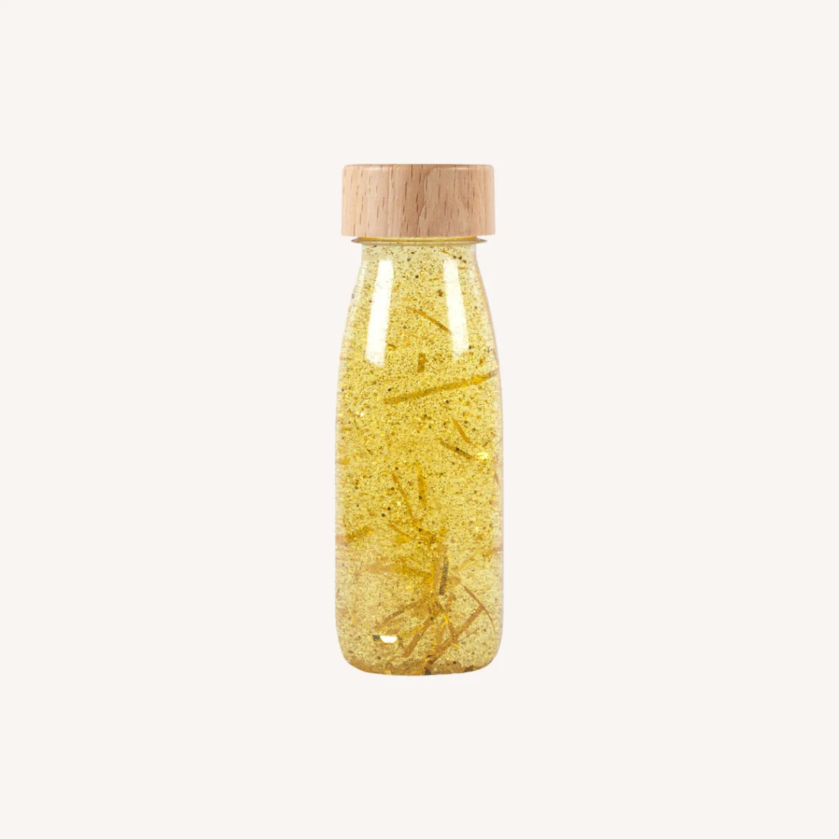 Petit Boum Zintuigen | Motoriek*Sensorische fles float - Gold