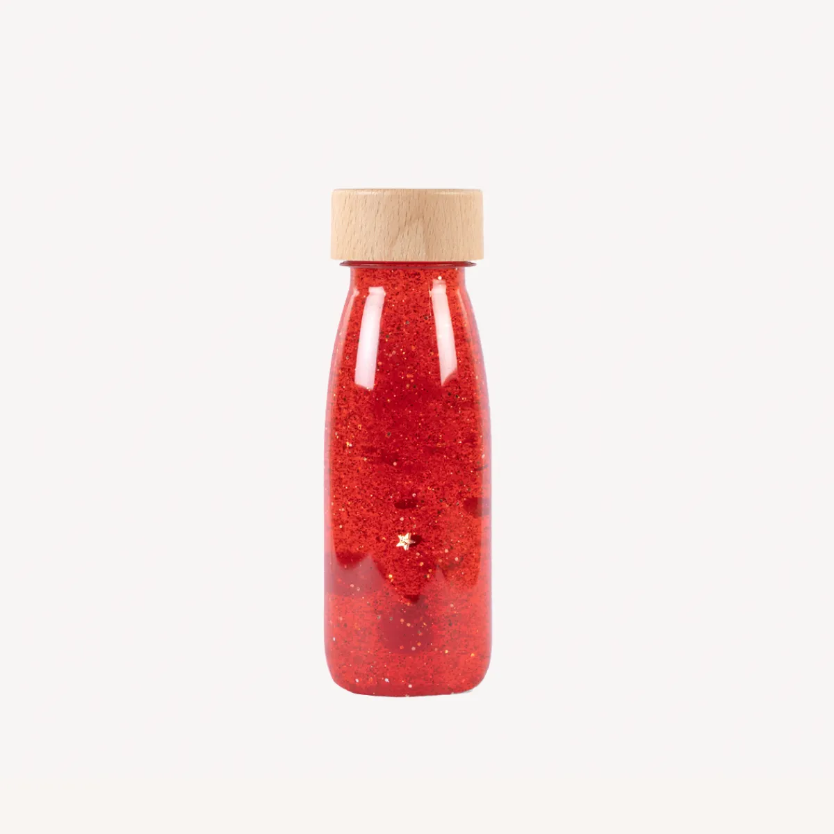 Petit Boum Zintuigen | Motoriek*Sensorische fles float - Red
