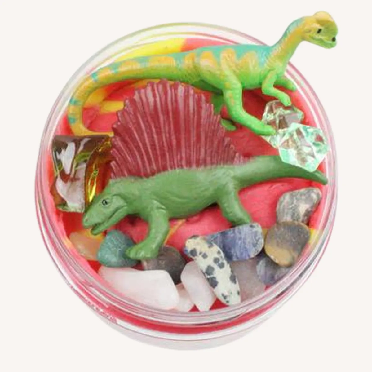 Invitation to imagine Zintuigen | Motoriek*Speelklei - dinosaur surprise