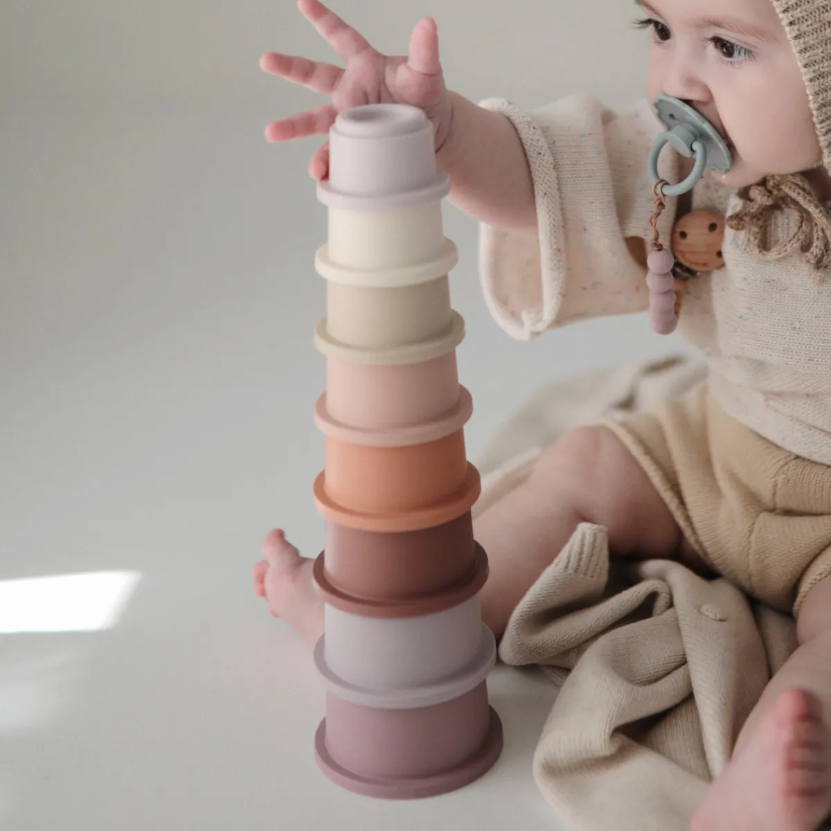 stapelbekers__pastel_6.webp Mushie Ruimtelijk Inzicht | Motoriek*Stapelbekers - pastel