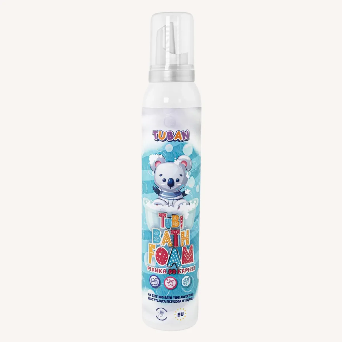 Tuban Zintuigen | 5 Jaar*Tubi badschuim - blauw - Willy