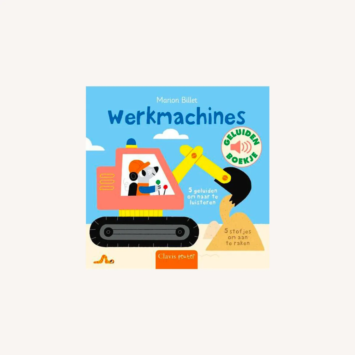 Clavis Taal & Communicatie | Concentratie & Geheugen*Voel - en Geluidenboekje - Werkmachines