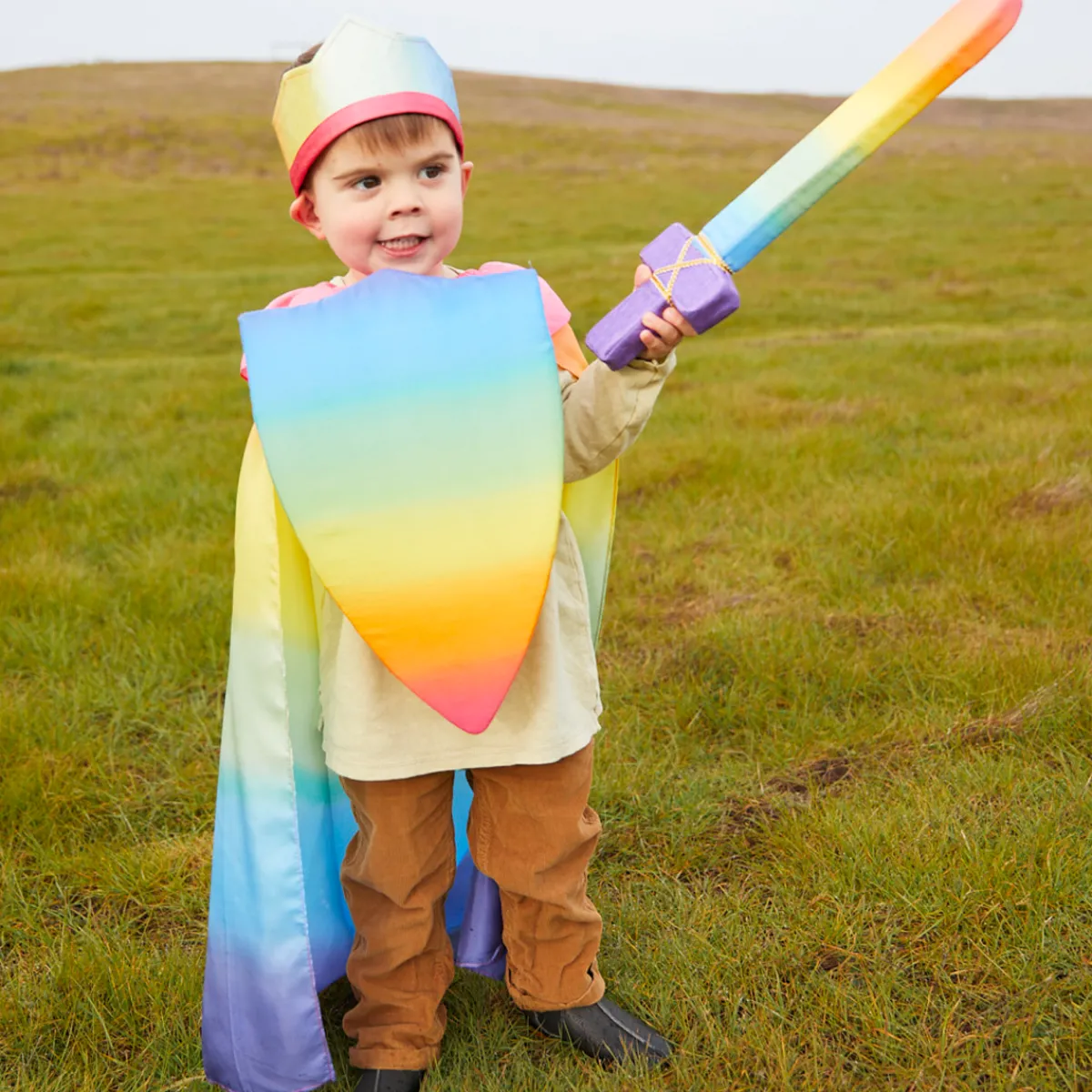 zacht_schild__regenboog_4.webp Sarah's Silks Emoties & Sociaal Gedrag | Creativiteit & Fantasie*Zacht schild - regenboog