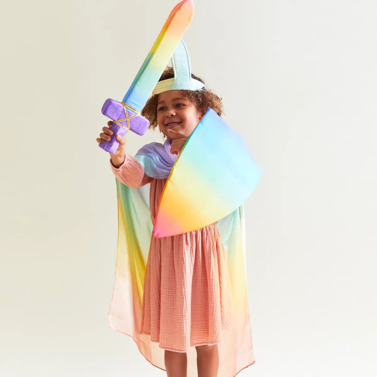 zacht_schild__regenboog_5.webp Sarah's Silks Emoties & Sociaal Gedrag | Creativiteit & Fantasie*Zacht schild - regenboog