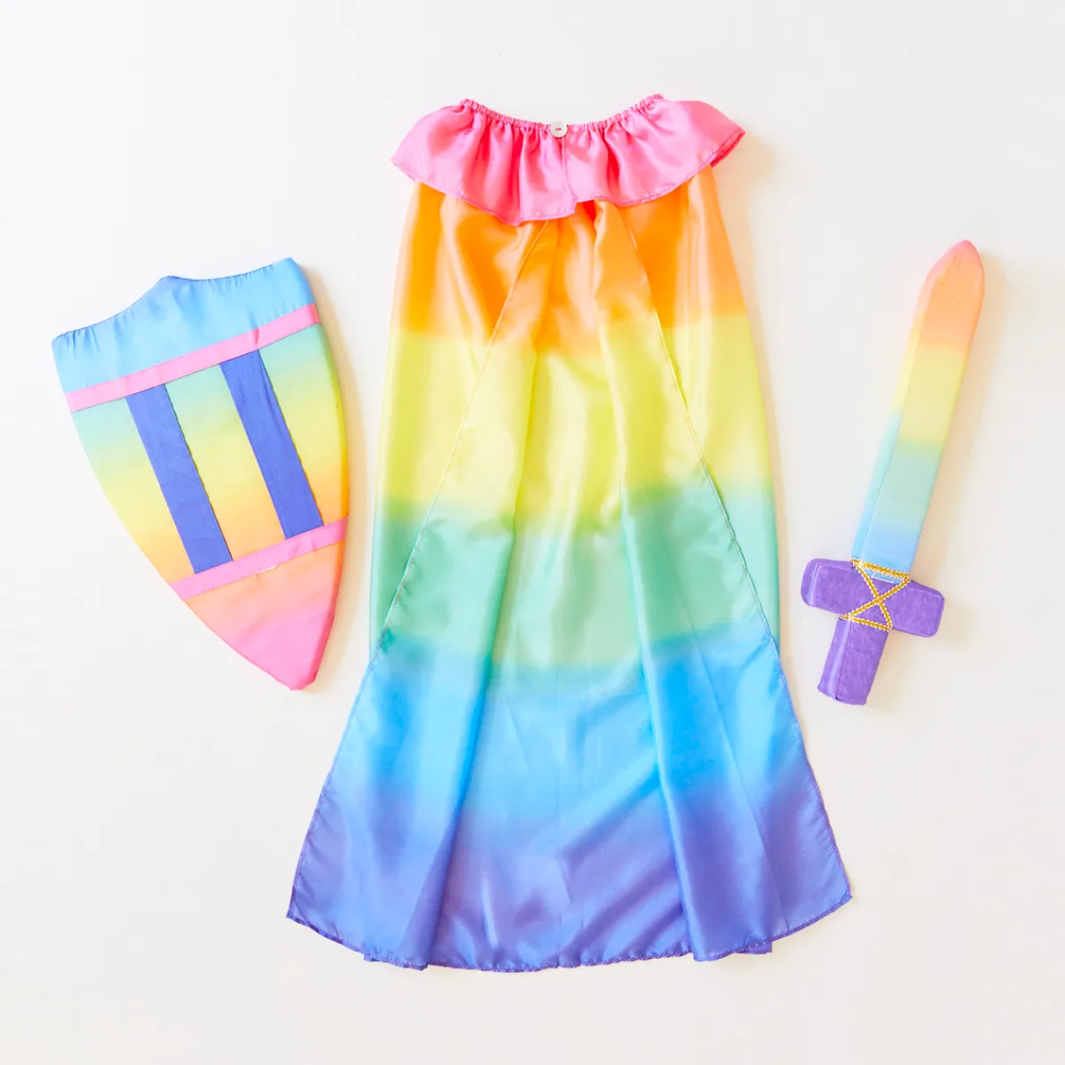zacht_schild__regenboog_6.webp Sarah's Silks Emoties & Sociaal Gedrag | Creativiteit & Fantasie*Zacht schild - regenboog