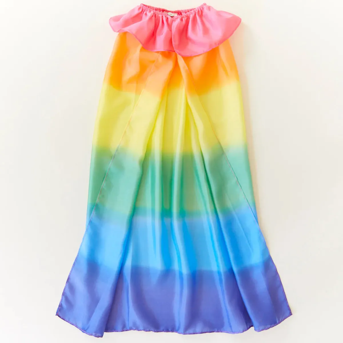 Sarah's Silks Emoties & Sociaal Gedrag | Creativiteit & Fantasie*Zijden Cape - regenboog