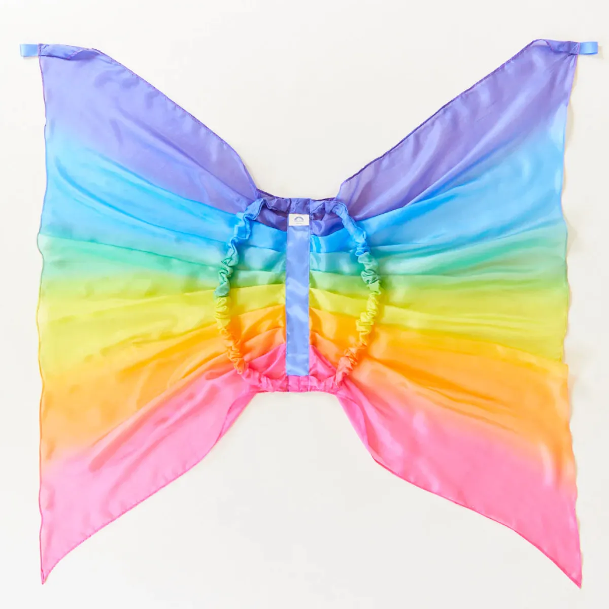 zijden_vleugels__regenboo_4.webp Sarah's Silks Emoties & Sociaal Gedrag | Creativiteit & Fantasie*Zijden vleugels - regenboog