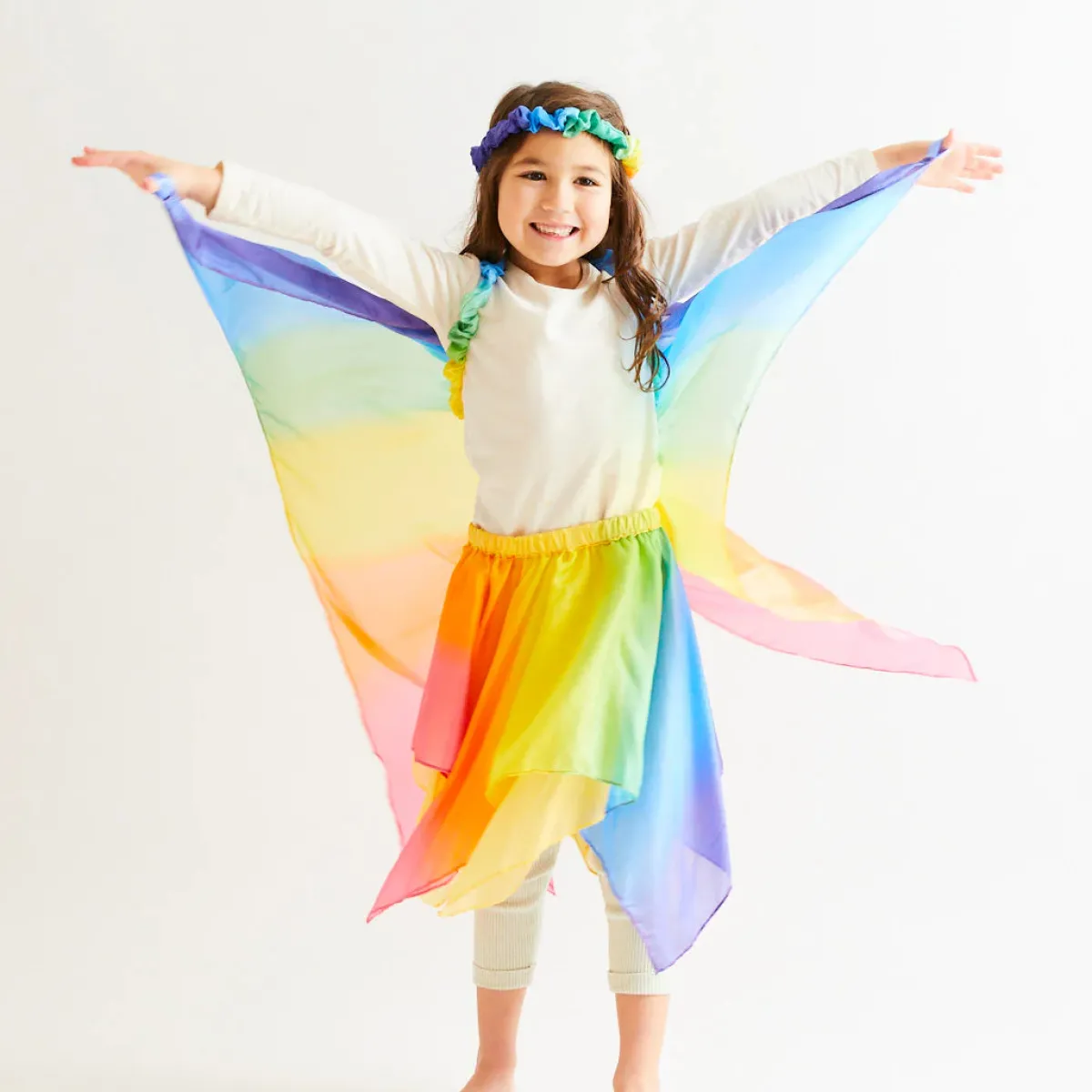 zijden_vleugels__regenboo_9.webp Sarah's Silks Emoties & Sociaal Gedrag | Creativiteit & Fantasie*Zijden vleugels - regenboog